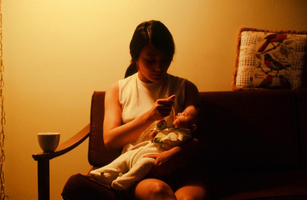 Mother Feeding baby